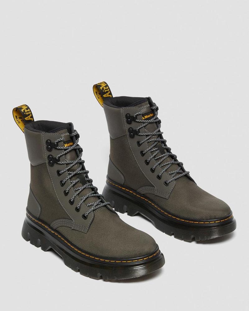 Men's Dr Martens Tarik Utility Casual Boots Olive | AU 471PJJ